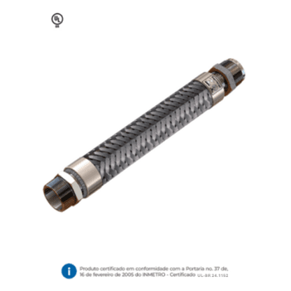 Tubo Metálico Flexível para Linhas Hidráulicas