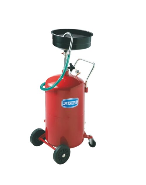 Unidade móvel para coleta de óleo usado